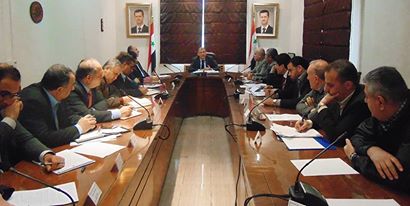 السيد الوزير يترأس الاجتماع الشهري