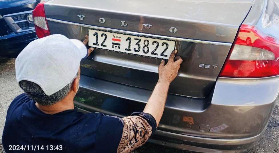 مدير نقل طرطوس: بدأنا اليوم تركيب اللوحات الجديدة للمركبات