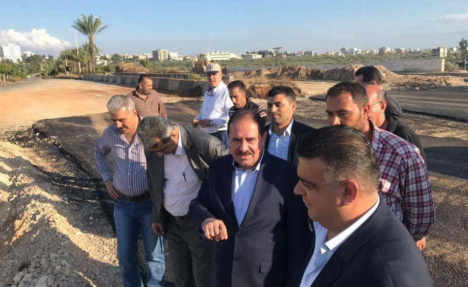 الوزير حمود خلال جولته في طرطوس: بلغت نسبة تنفيذ مشروع عقدة الكراجات 75% والمستوى العلوي منها في الخدمة من اليوم