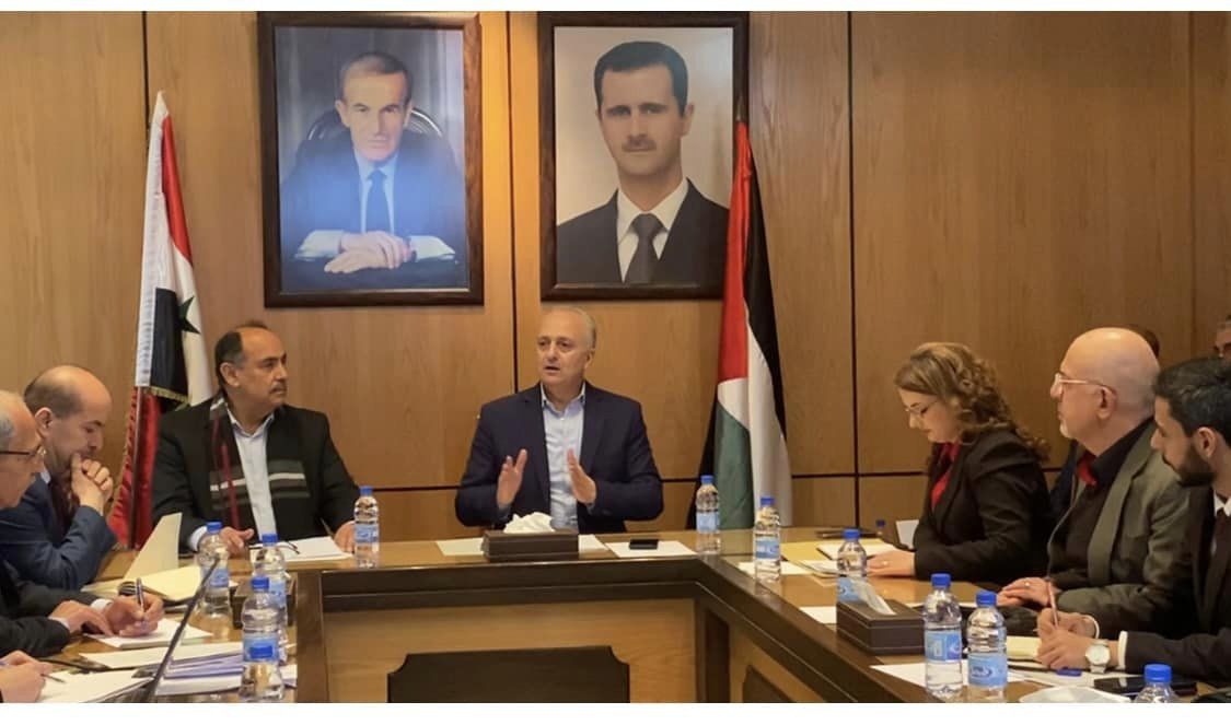 الوزير خزيّم يناقش خطة عمل المؤسسة العامة للمواصلات الطرقية للعام الجاري