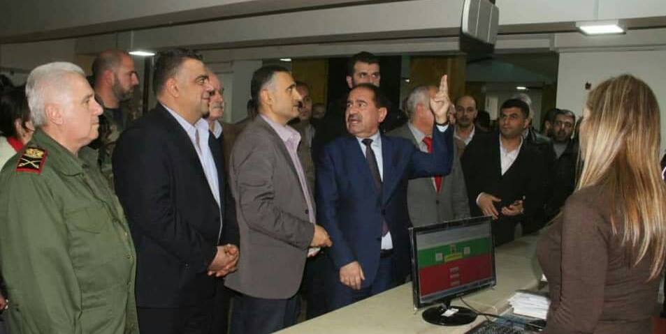 وزير النقل يفتتح مركز خدمة المركبات التخصصي في طرطوس