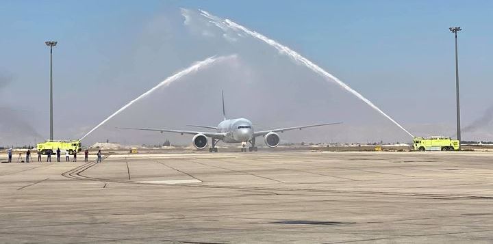 بحضور وزير النقل.. وصول أولى رحلات الخطوط الجوية الباكستانية (PIA) إلى مطار دمشق الدولي قادمةً من مطار كراتشي