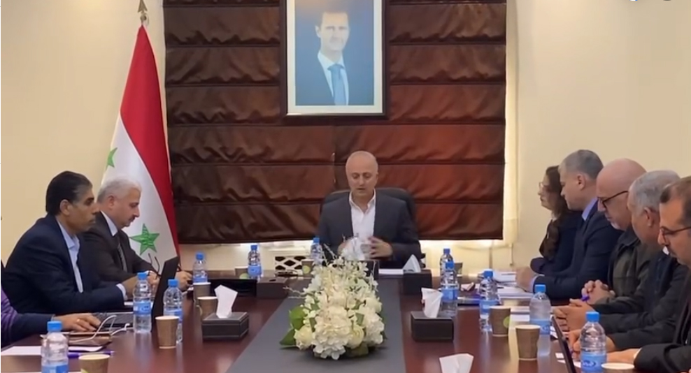 الوزير خزيّم يجتمع مع مجلس إدارة المؤسسة العامة للخطوط الحديدية السـورية