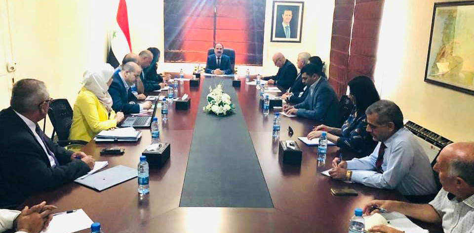 بهدف إيصال القطار إلى دمشق.. الوزير حمود يستعرض عمل كل من الخطوط الحديدية السورية وإنشاء الخطوط