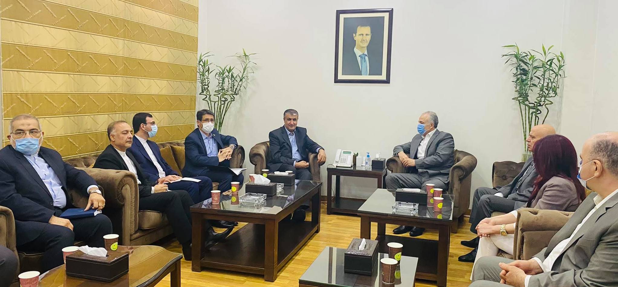 مباحثات سورية إيرانية في مجال النقل