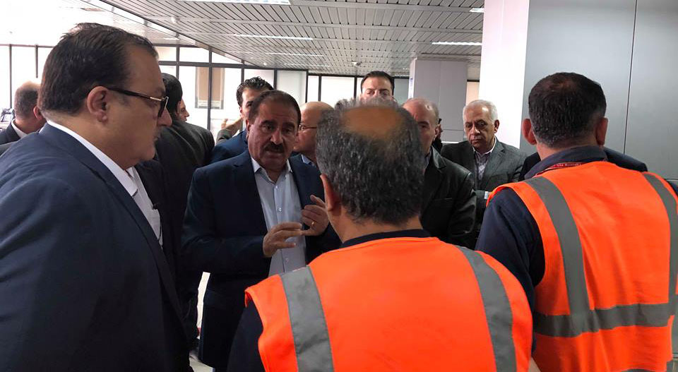 الوزير حمود خلال جولته في مطار دمشق.. الأولوية لتأمين طائرات ومحركات وكل مستلزمات الصيانة والتشغيل