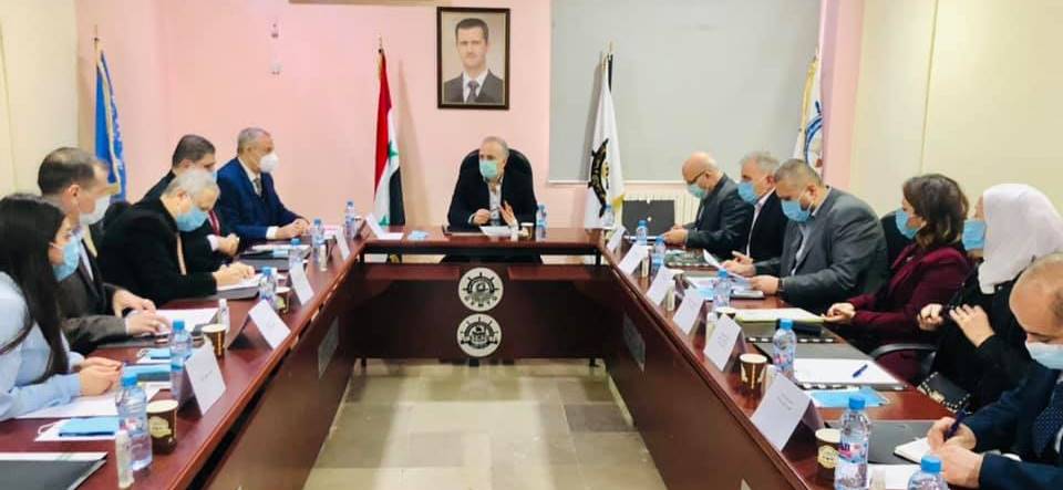 الوزير خزيّم يتفقد قطاع النقل البحري في اللاذقية ويترأس أول اجتماع لمجلس الإدارة الجديد في مؤسسة التدريب والتأهيل