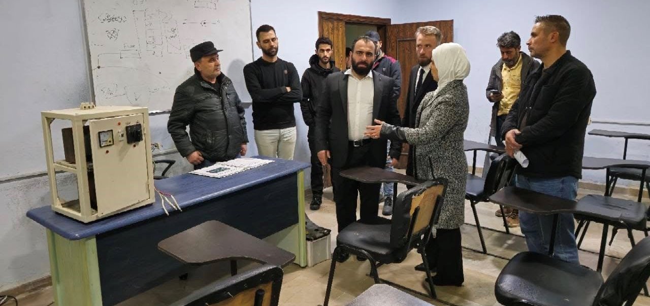 وزير النقل يتفقد سير العمل في المؤسسة العامة للتدريب والتأهيل البحري