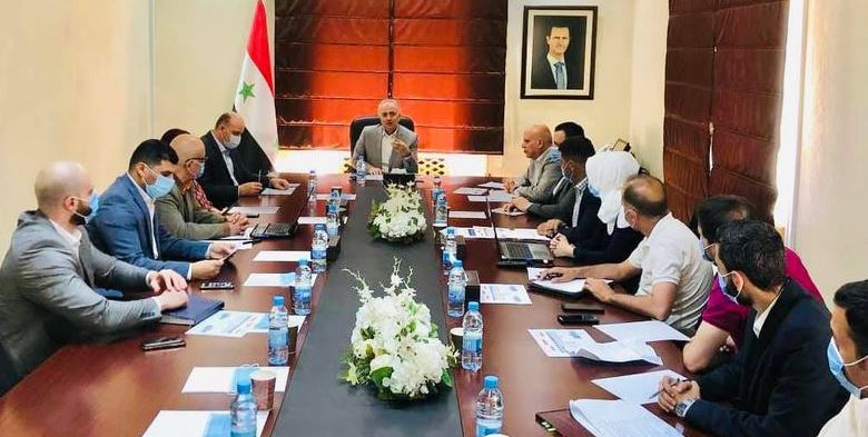 الوزير خزيّم يلتقي فريق الإصلاح الإداري في وزارة النقل