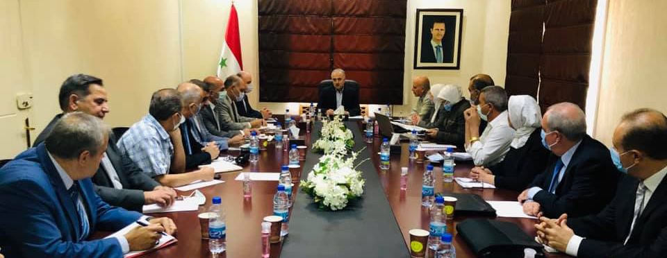 الوزير خزيّم يناقش مع إدارة الخطوط الجوية السورية واقع العمل والخطط الآنية والاستراتيجية