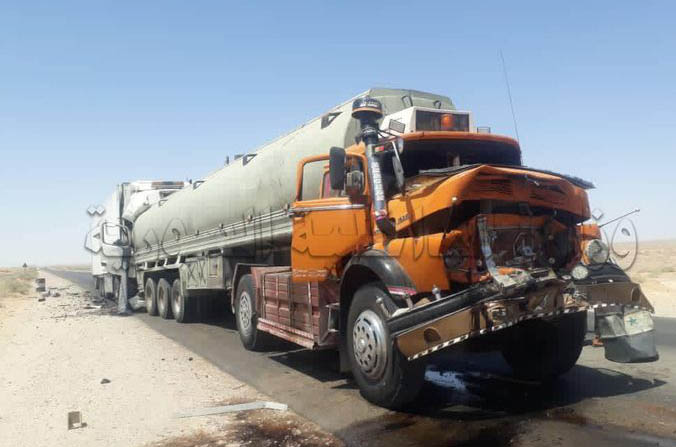 حادث سير على طريق حمص-دير الزور