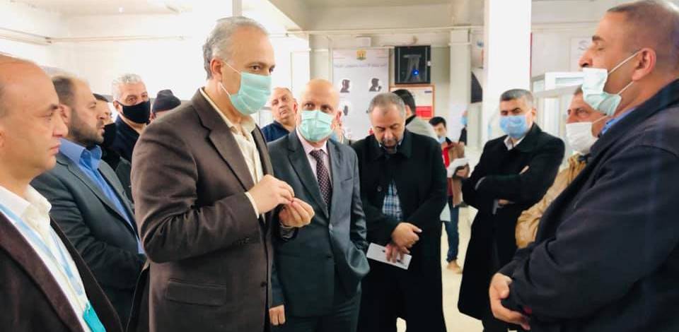 الوزير خزيّم يتفقد سير العمل في مديرية نقل ريف دمشق ويستمع إلى آراء المواطنين لتطوير العمل