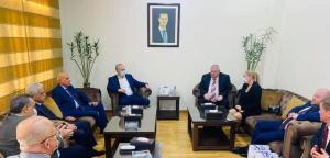 الوزير خزيّم يبحث مع وفدٍ روسي سبل تفعيل التعاون في مجال السكك الحديدية