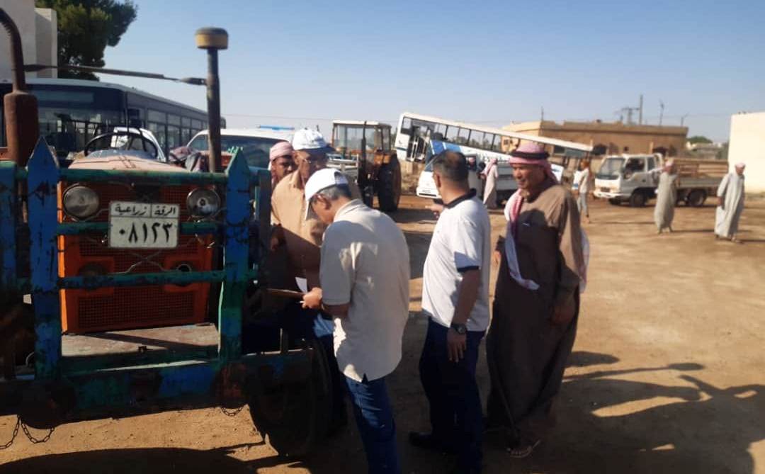 إجـــــراء الفحـــــص الفنـــــي في ريف الرقـة الشرقي المحرر ابتداءً مـــــن يـــــوم الاثنين ٢٠٢٤/٩/٢