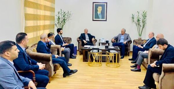 الوزير خزيّم يلتقي السفير الإيـرانـي ويبحث معه التعاون المشترك في مجالات النقل المختلفة