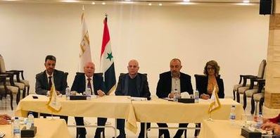 مناقشة واقع عمل اتحاد شركات شحن البضائع الدولي في سورية