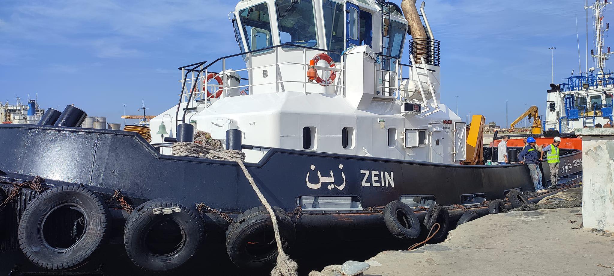 عودة أكبر القواطر البحرية "زين" للخدمة في مرفأ طرطوس
