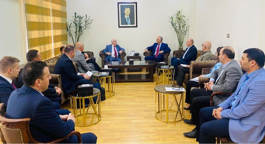وزير النقل يلتقي وفد جمهورية الـقرم ضمن فعاليات الاجتماع المشترك للهيئتين التنسيقيتين السـورية الروسـية