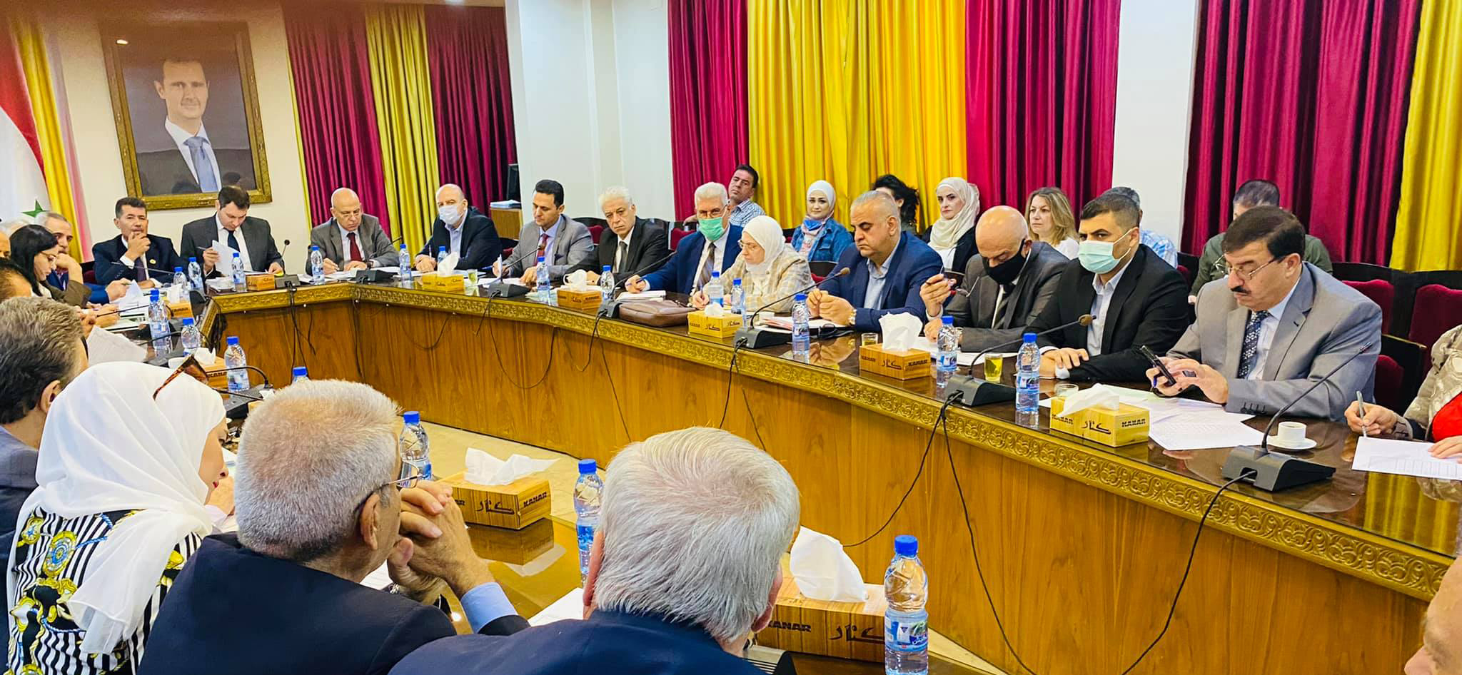 لجنة الموازنة والحسابات في مجلس الشعب تعقد اجتماعها المخصص لوزارة النقل