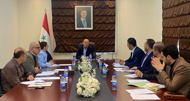 اجتماع اللجنة المشتركة للتعاون المرفئي والبحري بين سورية وإيران
