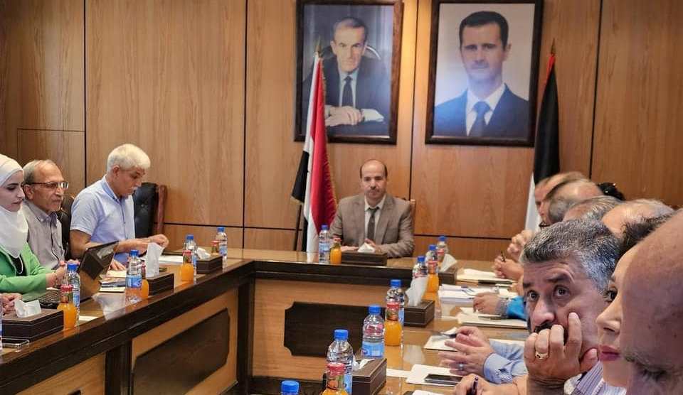 اجتماع لمديري فروع المؤسسة العامة للمواصلات الطرقية في المحافظات بدمشق