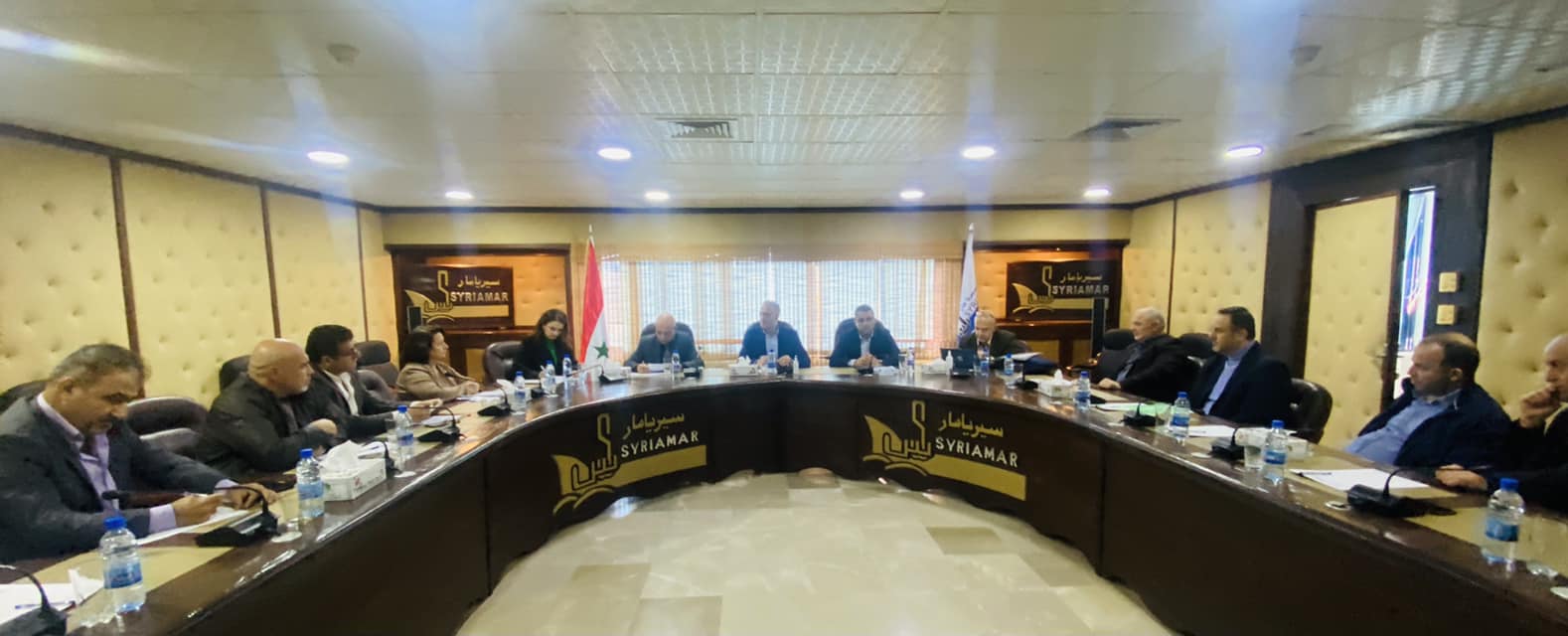 وزير النقل يناقش خطة عمل المؤسسة العامة السـورية للنقل البحري ونسب تنفيذها
