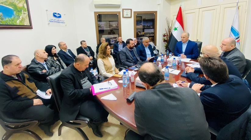 اجتماع تتبعي لخطة عمل المؤسسة العامة للطيران المدني لعام 2022