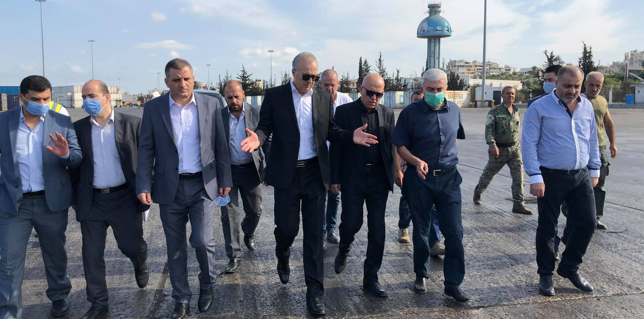 الوزير خزيّم خلال جولته في مرفأ اللاذقية يشدد على الاستثمار الأمثل للموارد البشرية والمادية