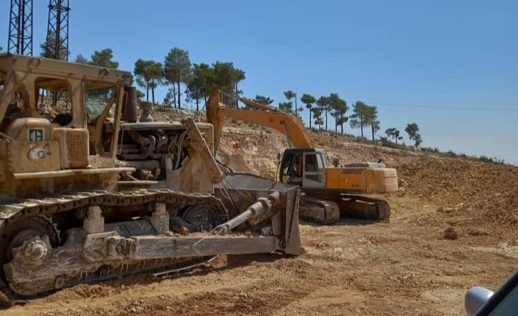 المواصلات الطرقية في حماة تواصل تنفيذ مشروع أوتوستراد حمص - مصياف