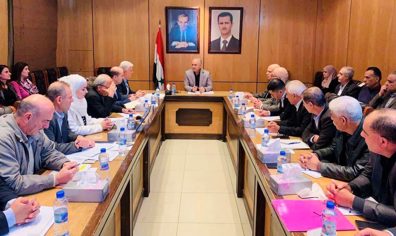 الوزير خزيّم يترأس اجتماعاً موسعاً للمؤسسة العامة للمواصلات الطرقية
