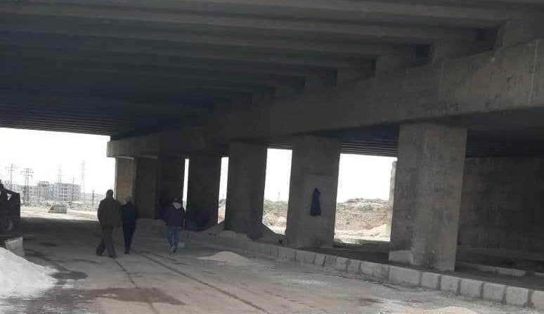 تأهيل جسر نفق الفيلات على تحويلة حلب الجنوبية