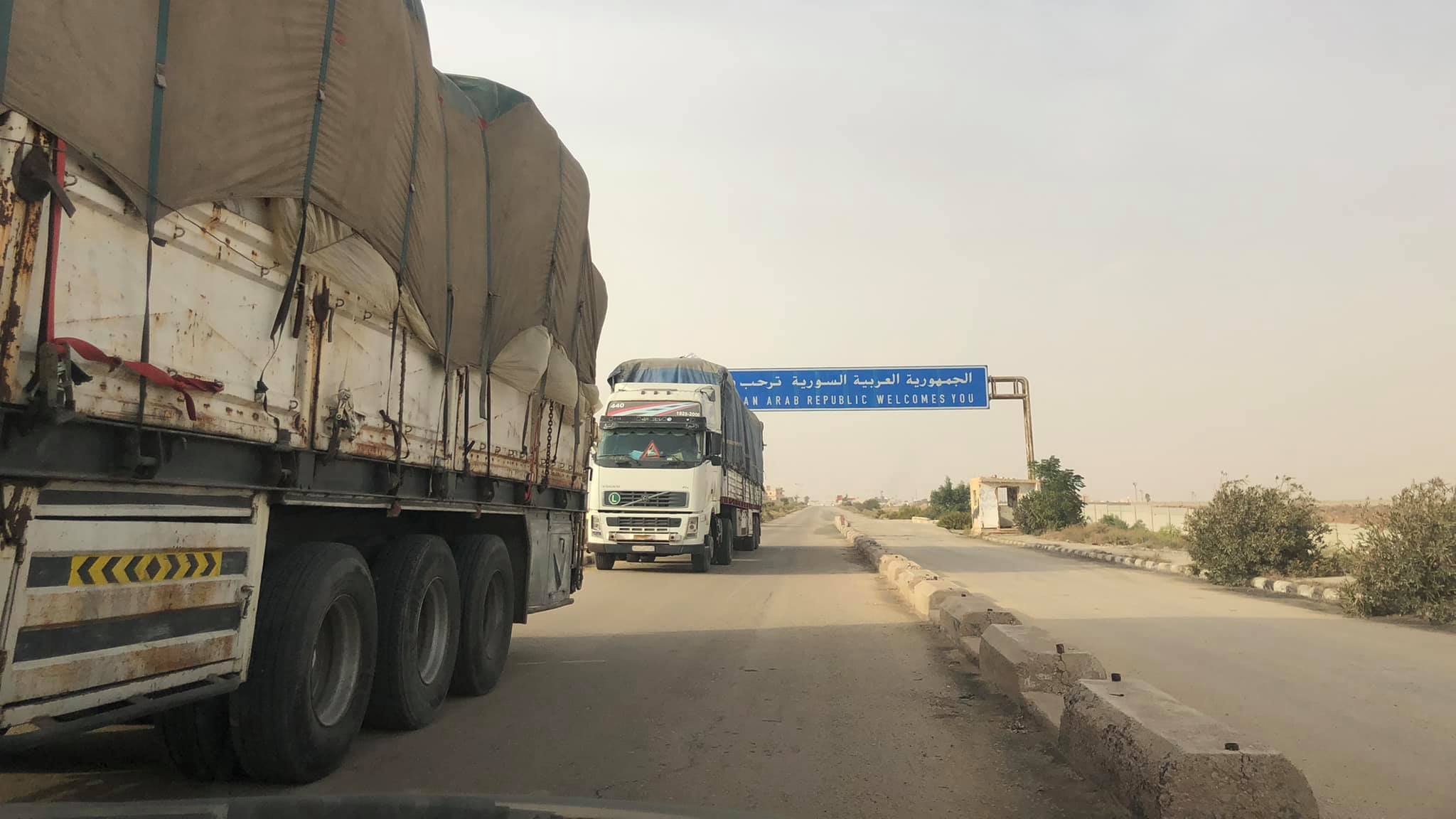 إعادة فتح معبر نصيب الحدودي مع الأردن بعد توقفه لمدة أسبوع