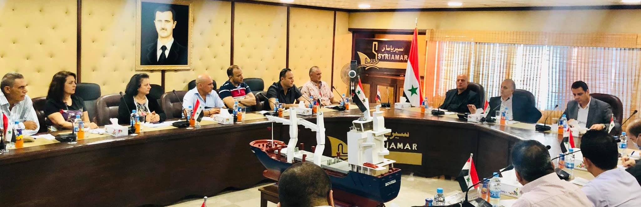 وزير النقل يؤكد على تفعيل عمل خطوط النقل البحري مع الدول الصديقة