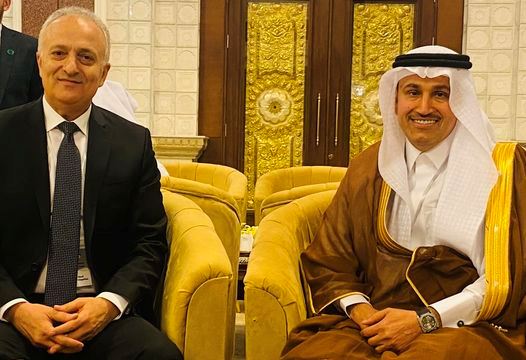 خزيّم يبحث مع نظيره السعودي سبل تطوير التعاون في قطاع النقل